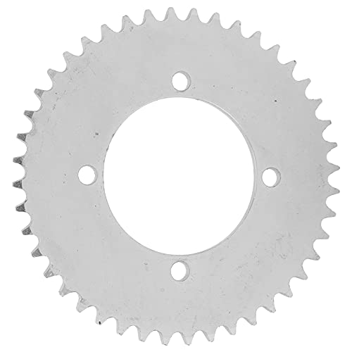 Mini Bike Sprocket, 44T 4 Hole T8F Sprocket, Steel Rear Sprockets with 2.1in Inner Diameter, Chain Rear Drive Sprocket for 43cc 49cc Mini Motorcycle, ATV, Go Kart