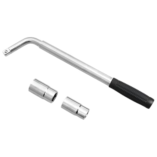 Telescoping Lug Wrench, with 17/19mm & 21/23mm Sockets - size: Telescoping