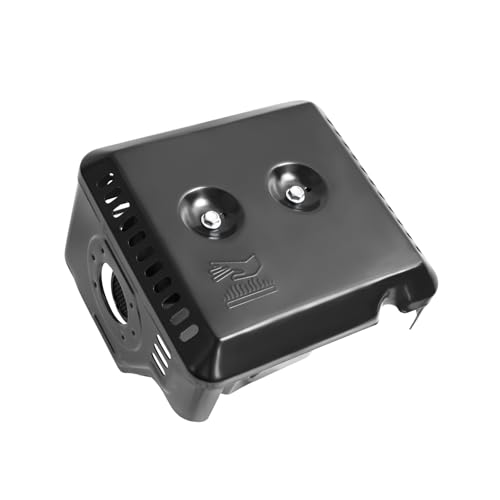 Parts Camp GX390 Muffler Exhaust Assembly Fits for GX340 GX390 GX420 11Hp 13Hp 16Hp Engine Motor Harbor Freight Predator 420cc Champion 389cc 420cc 439cc Engine - size: GX340/GX390
