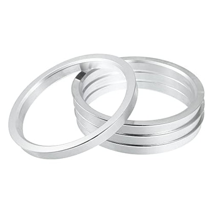 X AUTOHAUX 4pcs Aluminium Alloy Hub Centric Rings Wheel Bore Center Spacer - size: 106-93