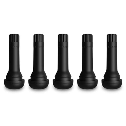 SUNSOUL TR414 Brass Stem EPDM Rubber Snap-in Tire Valve Stems for 0.453 Inch 11.5mm Rim Holes, Pack of 5pcs Valves - color: TR414-5pcs