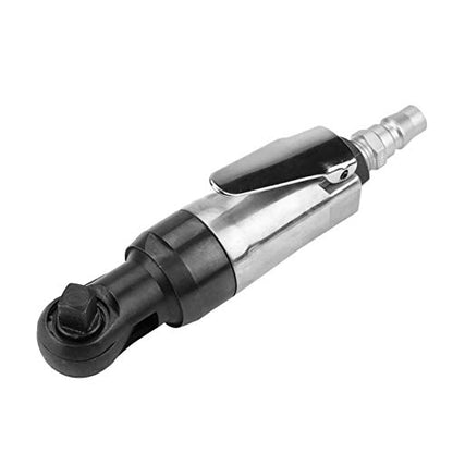 Pneumatic Air Ratchet Wrench, Square Drive Professional Tool, Lever Control, Lightweight and Compact, Ideal for Tight Spaces, Suitable for Shipbuilding, Machinery, Auto Industry (1/4) - size: 1/4