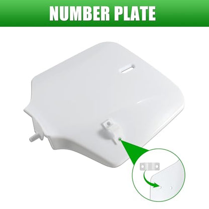 ABS Plastics Kit for Kawasaki KLX110 2002-2013, KX65 2000-2013 - color: Green & White