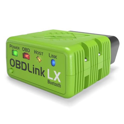 OBDLink LX Bluetooth 3.0 OBD2 Adapter for Motoscan, Torque, Hybrid Assistant (Android Only), OBD II Diagnostic Scanner