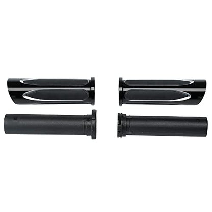 TCMT 1" 25mm Electric Handle Bar Grips Fit for Harley - color: Style C