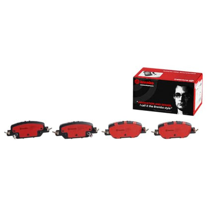 Brembo P28097N Premium Ceramic Rear Disc Brake Pad Set HONDA OE# 43022TLAA00
