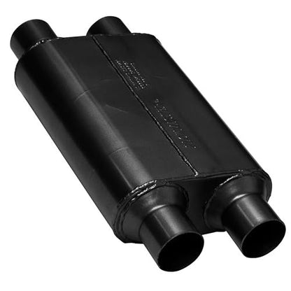 Flowmaster 40 Series Chambered Muffler – 2.50" Dual In / 2.50" Dual Out - color: Black