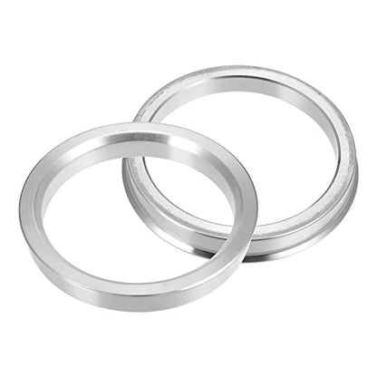 X AUTOHAUX 4pcs Aluminium Alloy Hub Centric Rings Wheel Bore Center Spacer - size: 60.1mm