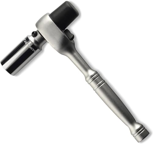 Neiko 03029A 1/2" Scaffold Ratchet Wrench | 9.5” Length | 36 Tooth Hammer Tip Head | Includes 7/8” 6 Point Deep Socket | Cr-V Steel … - size: 1/2" Drive, style: Scaffold Ratchet