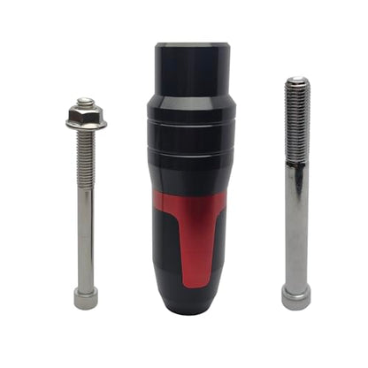 Motorcycle Frame Sliders Rear Crash Bar Falling Protector Red - color: Red