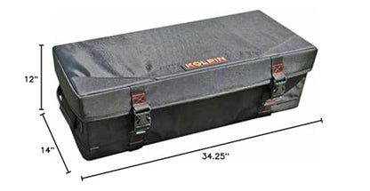 Kolpin 91162 Guardian ATV/UTV Semi Rigid Storage Box Water & Dust Resistant (80L)