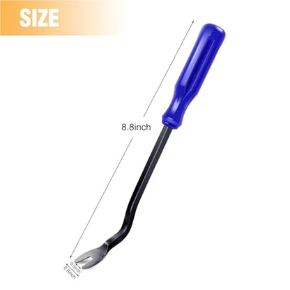 GOOACC Car Panel/Upholstery Fastener Remover Ergonomic Stainless Steel - color: Blue, size: 1Pc Remover
