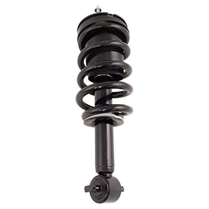 TRQ Front Suspension Kit Shock & Spring Strut Assembly Sway Bar Stabilizer - style: SCA30507