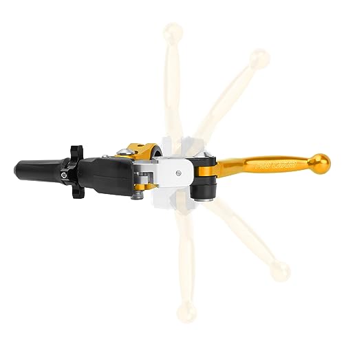 Motorcycle Foldable Clutch Handle Motorcycle Clutch Handle - color: Gold