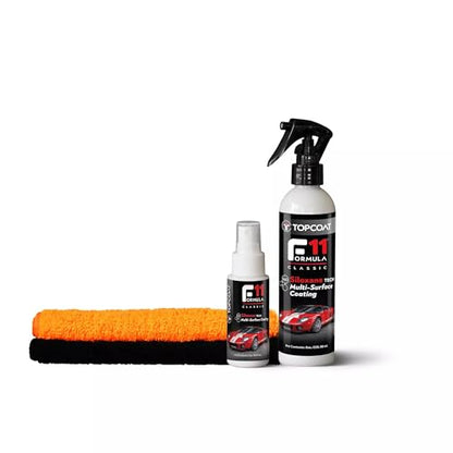 TopCoat F11 Polish & Sealer for Cars, Bikes and More (8oz Kit) - color: 8oz Kit 1