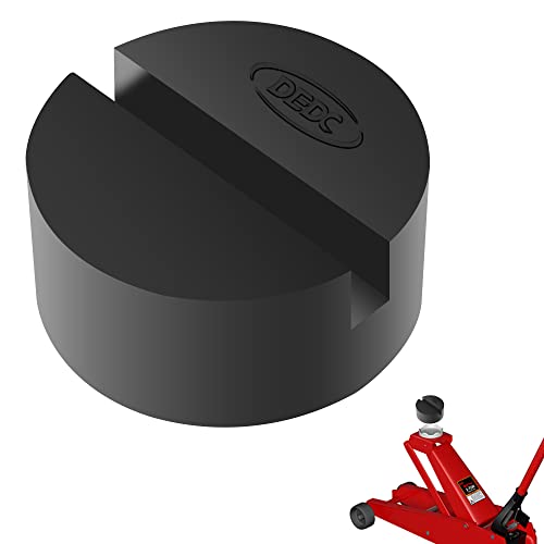 DEDC Floor Jack Pad Universal Jack Stand Rubber Pinch Protector Car Adapter 1 Pack, Oil Change Mush Haves, Change Tire Repair Tires Oil Must Have, for Car SUV Truck Pickup Sedan MPV Wagon