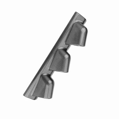 Universal Heavy Duty Racing Sport Meter Gauge Pillar Mount Pod Holder Bracket Gauge Holder (3 Hole) - size: 3 Hole