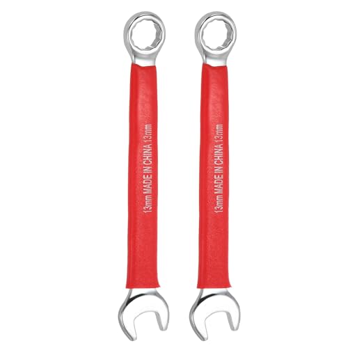 HARFINGTON 2Pcs Metric Combination Wrench 13mm 12-Point Box & Open End CR-V - size: 13mm