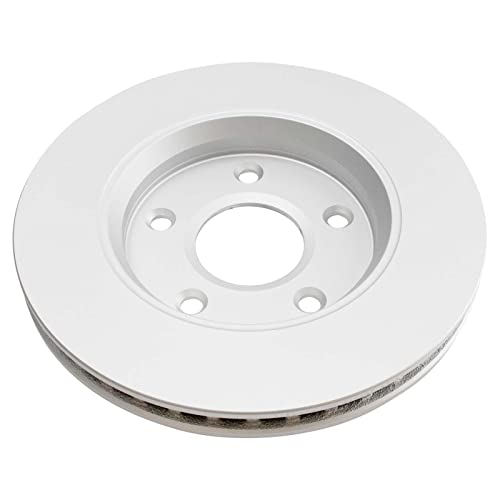 TRQ Front Rear Brake Rotor Set G Coated - style: BRA15440