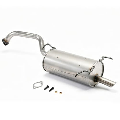 409 Stainless Steel Rear Exhaust Muffler for Nissan Sentra 07-12 E34H - size: For 2007-2012 Nissan Sentra