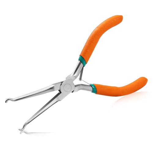 SPEEDWOX 5.5 Inch Hose Grip Pliers Spark Plug Removal Tools Long Reach