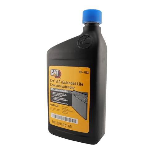 CAT 119-5152 (1195152) ELC Extended Life Coolant Extender – 32 fl oz Bottle – Ensures Performance to 12,000 Hours, Contains Bittering Agent