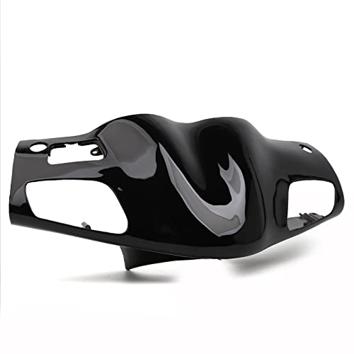 Minho 125cc 150cc Chinese Scooter Body Panel Black Head Cover Fit for Chinese GY6 Scooter Jonway YY125T-12,JMstar Eagle Falcon,Roketa MC-04 Fiji,Roketa MC-03 Tahiti - style: Black Head Cover