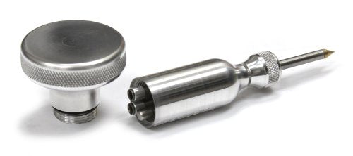 Dynaplug Tubeless Tire Repair Tool Kit, Xtreme Aluminum, Along with Extra Repair Plugs 5-Pack - color: silver