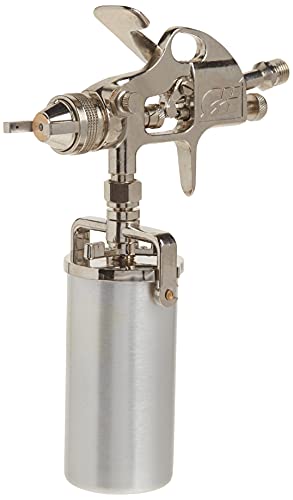 Detail Paint Sprayer Gun - Pattern and Fluid Control Handheld Sprayer w/ 8-ounce Anti-Drip Canister (Campbell Hausfeld DH550000AV) - style: Detail Paint Spray Gun