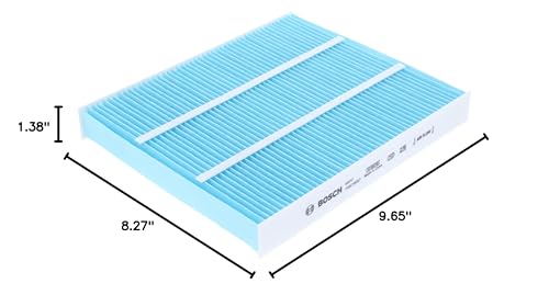 BOSCH 6091C HEPA Cabin Air Filter - 3 Layer Protection For A Healthier Ride