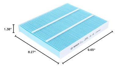 BOSCH 6091C HEPA Cabin Air Filter - 3 Layer Protection For A Healthier Ride