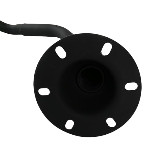 RedCap Muffler Header Pipe Assembly with Gasket Bolts Strap for 150cc GY6 Scooters Compatible with TaoTao Kymco Vitacci Roketa Jonway BMS Lance 152QMJ & 157QMJ Mopeds Scooters Models