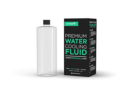 PrimoChill Pure - Computer WaterCooling Coolant, Ultra Performance, Low Viscosity, Low Chemical Content, Full Protection, Proudly Made in the USA (32oz/.9L) - Clear