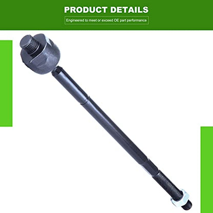 SCITOO 4pcs Front Suspension Kit Fit 2006-2011 For Buick Lucerne 2000-2005 LeSabre 1997-2005 Park Avenue w/Parts Outer Inner Tie Rod End