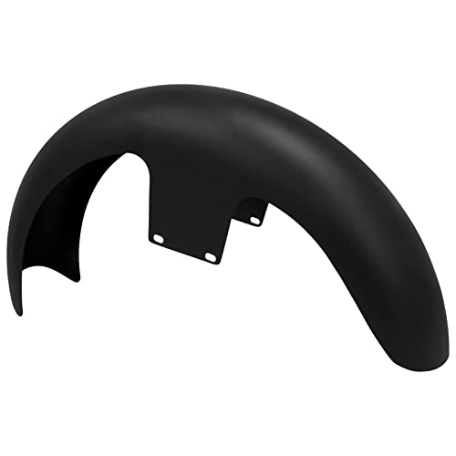 21-Inch Front Fender Fit for Harley Touring 1996-2023 - size: For 21" 120 R21 Matte Black