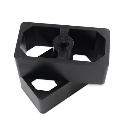2 Inch Universal Billet Aluminum Leaf Spring Lowering Block Kit - size: 2 Inch
