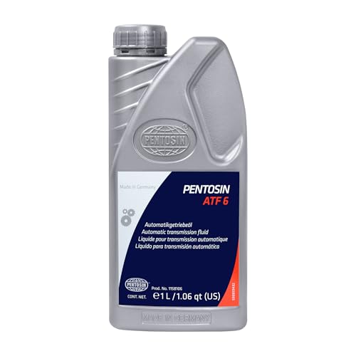 Pentosin 1058106 ATF 6 Long-Life Fully Synthetic Automatic Transmission Fluid for Select Aston Martin, Audi, Bentley, Jaguar, Land Rover, Maserati, Rolls Royce, 1 Liter Bottle, Pack of 1 - size: 1 Liter, Pack of 1