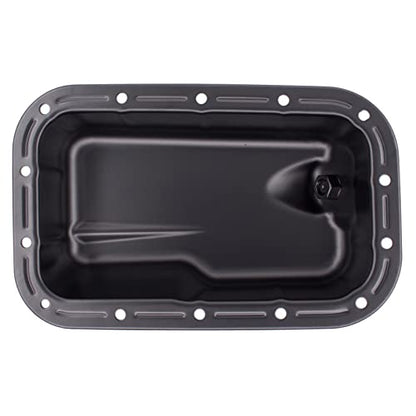 NewYall Lower Engine Oil Pan Sump w/Drain Plug
