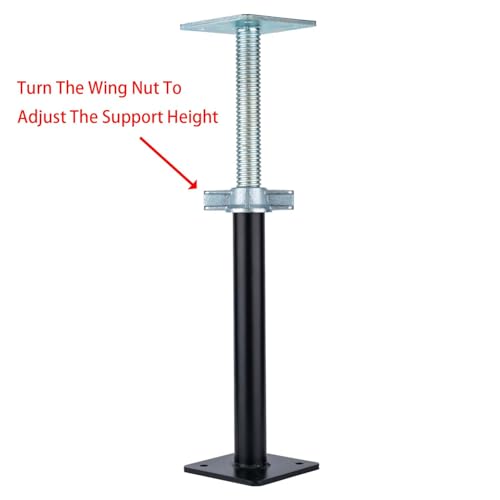Adjustable Support Jack, 17" - 25" Adjustment Range - size: 17-25