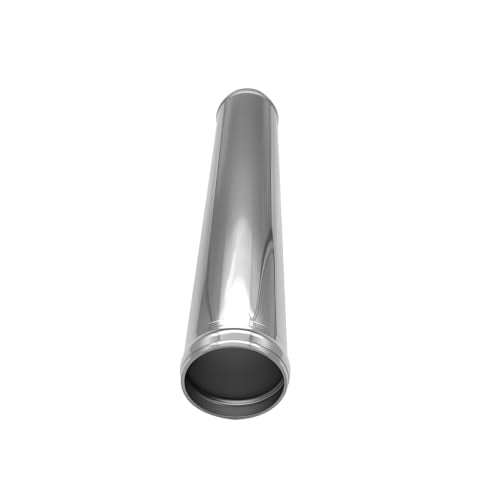 YSIL 2" OD Intercooler Pipe Air Intake Tube 12"(300mm) Straight Aluminum - size: OD: 2"(51mm), style: Straight