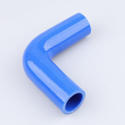 AC PERFORMANCE ID 1" 90° Degree Elbow Silicone Hose Coupler Blue - color: Blue, size: ID 1" (25mm)