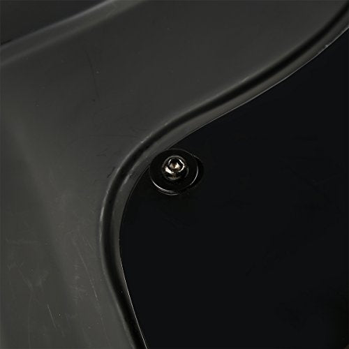 TCMT Headlight Fairing Cover with 15'' Smoke Windshield Fits For Harley Dyna FXDXT T-Sport (Matte Black+Smoke) - color: Matte Black(Smoke Shield)