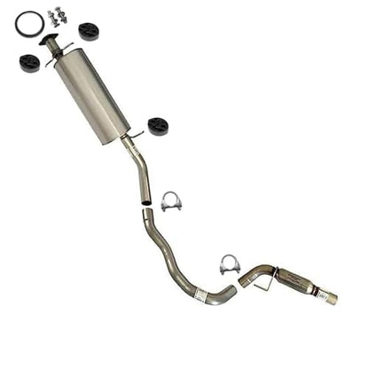 Exhaust Muffler, Ext. Pipe, Resonator for 2003-2006 Lincoln Navigator 5.4L