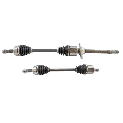 TRQ Front 2 Piece CV Axle Shaft Assembly Set - style: CSA64053