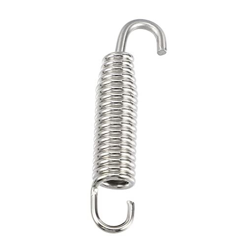 X AUTOHAUX 2 Pcs Exhaust Pipe Spring Universal 58mm 2.28" Stainless Steel