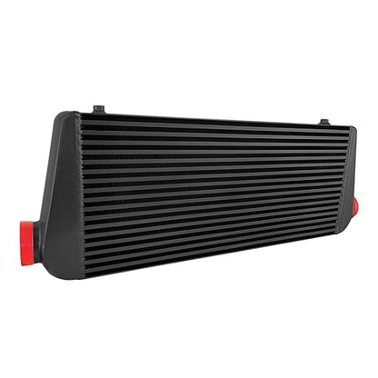 Universal Aluminum Front Mount Intercooler 34 2/3" x 11 4/5" x4" Inlet/Outlet 3"