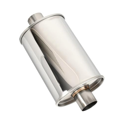 2.0'' Inch Ultra Quiet Exhaust Resonator,Performance Muffler Resonator 2.0" Inlet 2.0" Outlet 14" Overall Length T304 Stainless Steel Universal Fitment - size: 2.0''Inch