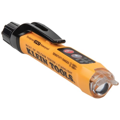 Klein Tools CL120VP Electrical Voltage Test Kit with Clamp Meter - size: Clamp Meter & 3 Testers Set