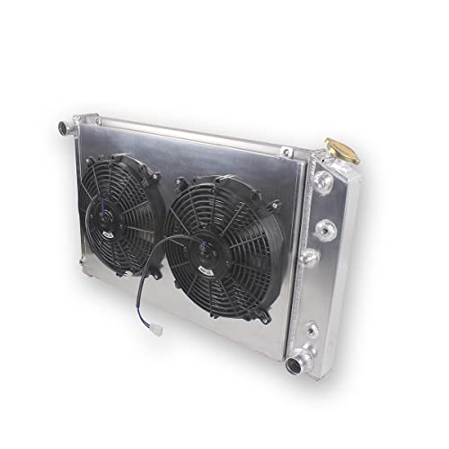3 Row Kit Radiator Fan Assembly For Chevy Monte Carlo 83-87/ Blazer 73-85 - size: 64