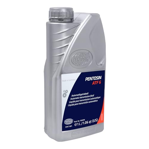 Pentosin 1058106 ATF 6 Long-Life Fully Synthetic Automatic Transmission Fluid for Select Aston Martin, Audi, Bentley, Jaguar, Land Rover, Maserati, Rolls Royce, 1 Liter Bottle, Pack of 1 - size: 1 Liter, Pack of 1